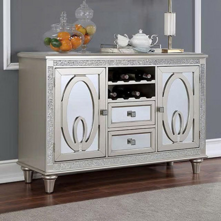 BM312196 : Tủ Buffet , Tủ Rượu ,Tủ Bếp Chén Dĩa - 137cm